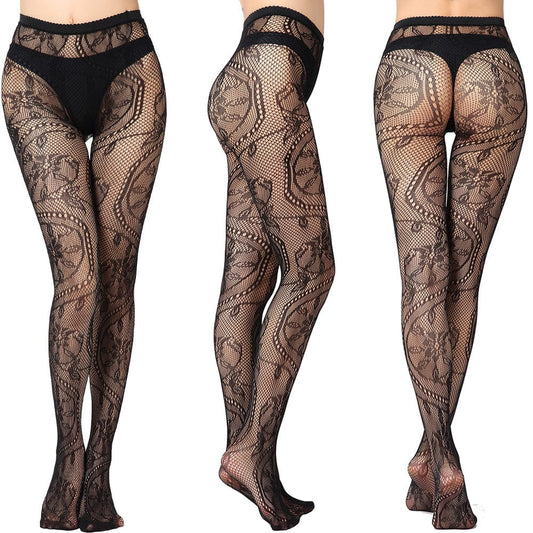 Gothic Lace Pantyhose Stockings