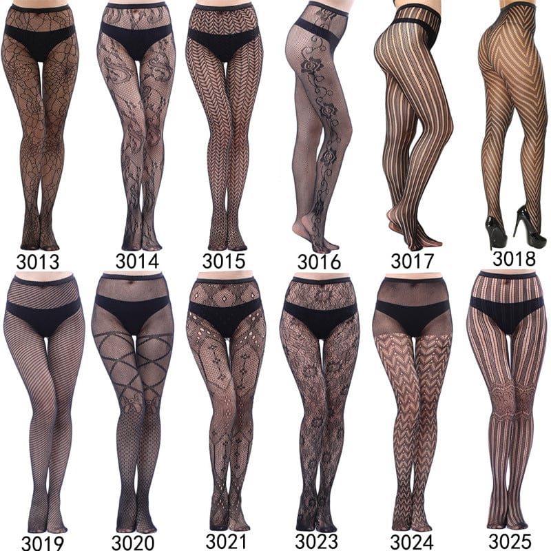 Gothic Lace Pantyhose Stockings