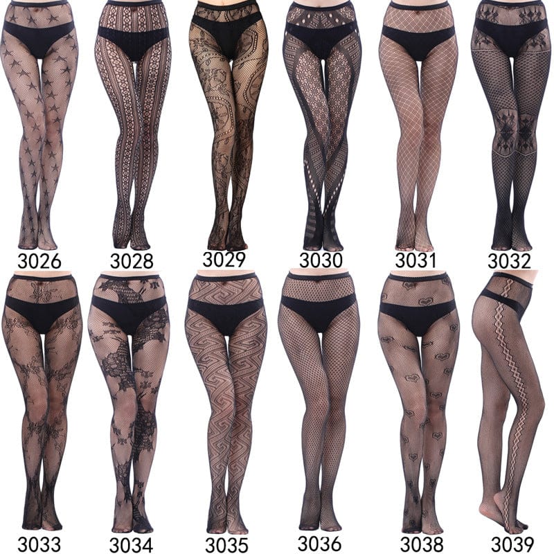 Gothic Lace Pantyhose Stockings