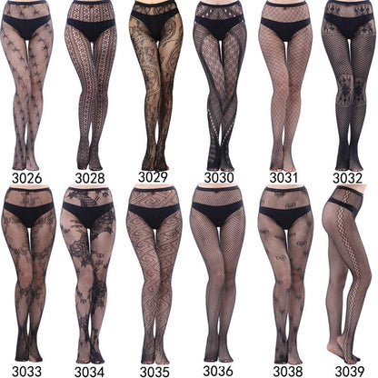 Gothic Lace Pantyhose Stockings