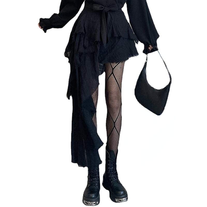 Moon Fishnet Stockings