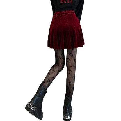 Moon Fishnet Stockings