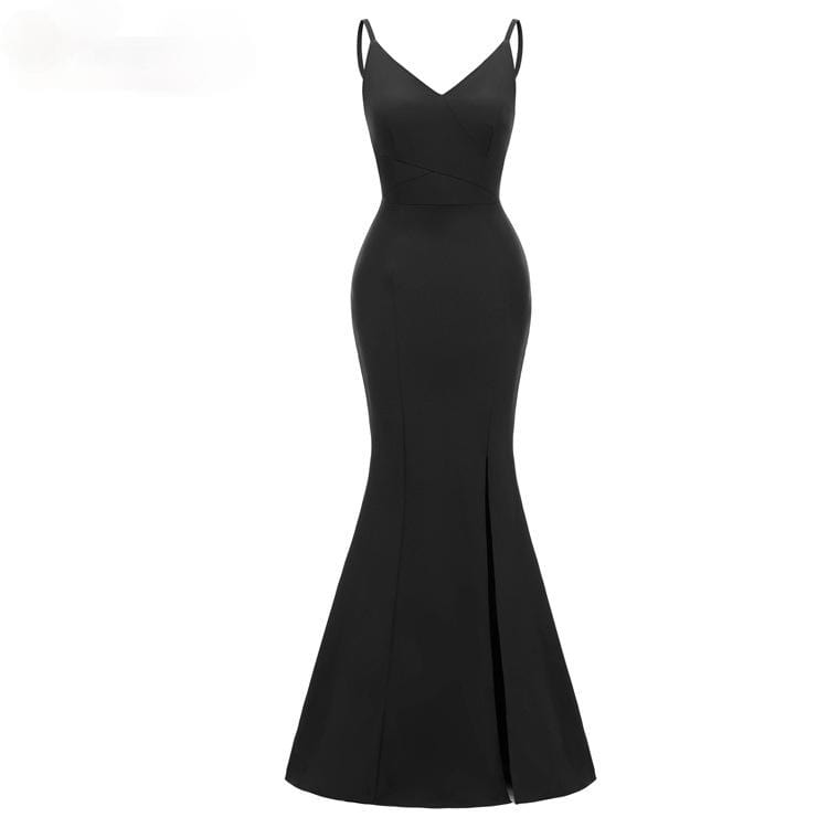 Satin Maxi Slip Dresses Evening Dresses