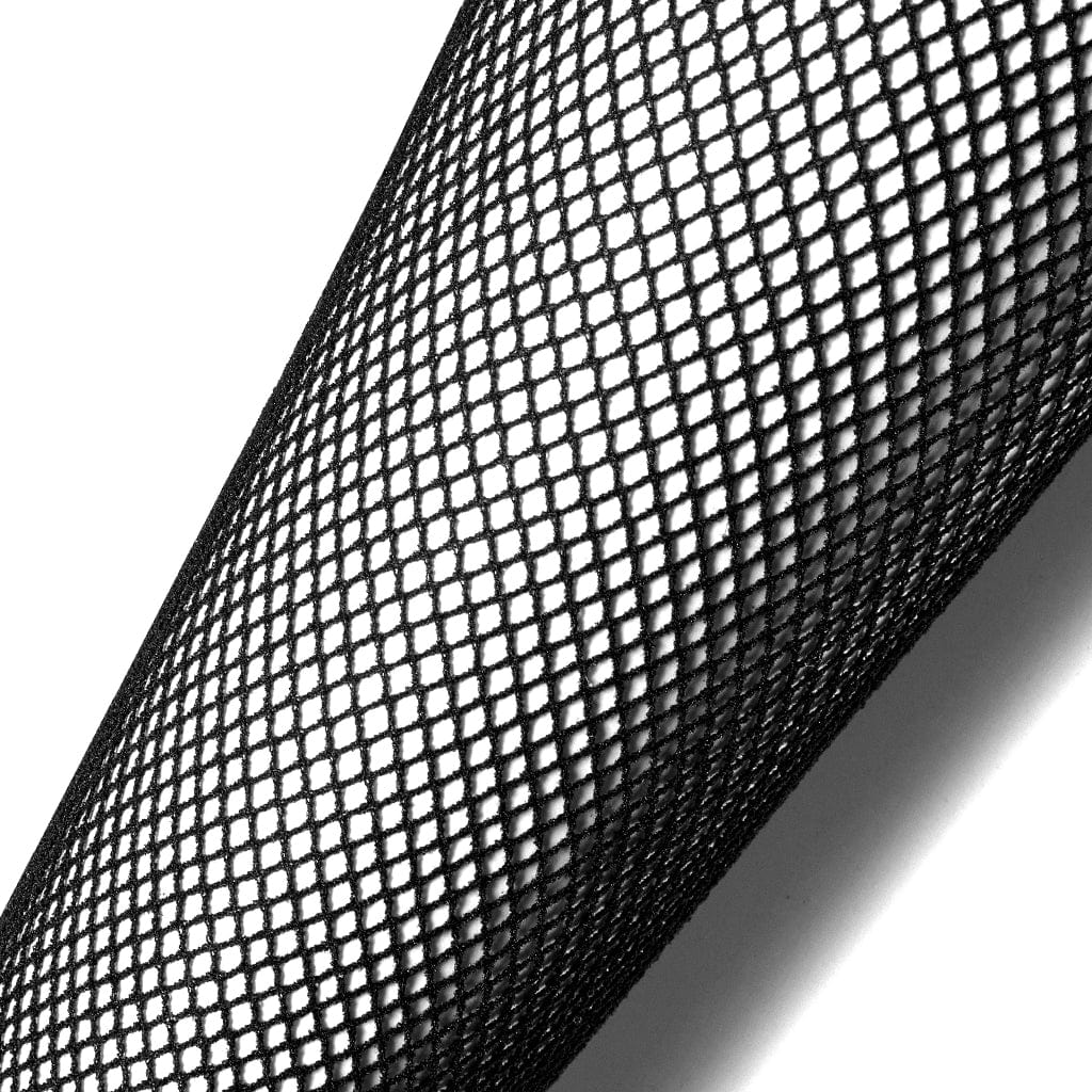 Punk Skull Mesh Knee-high Stockings