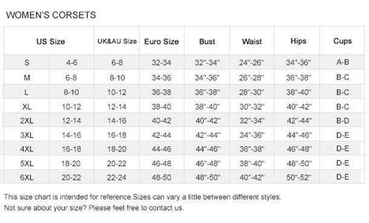 Plus Size Boned Lace Corset Women Lingerie With G String