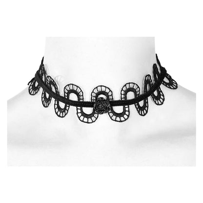 Gothic Rose Snakelike Choker
