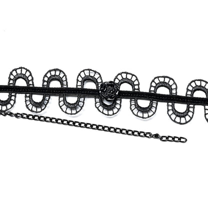 Gothic Rose Snakelike Choker