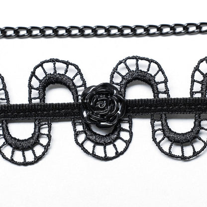 Gothic Rose Snakelike Choker
