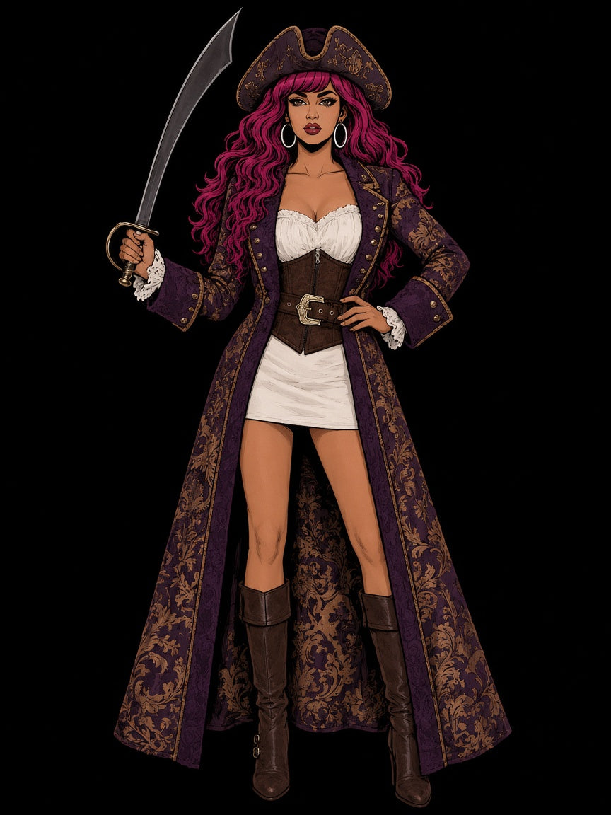 decadent pirate diva