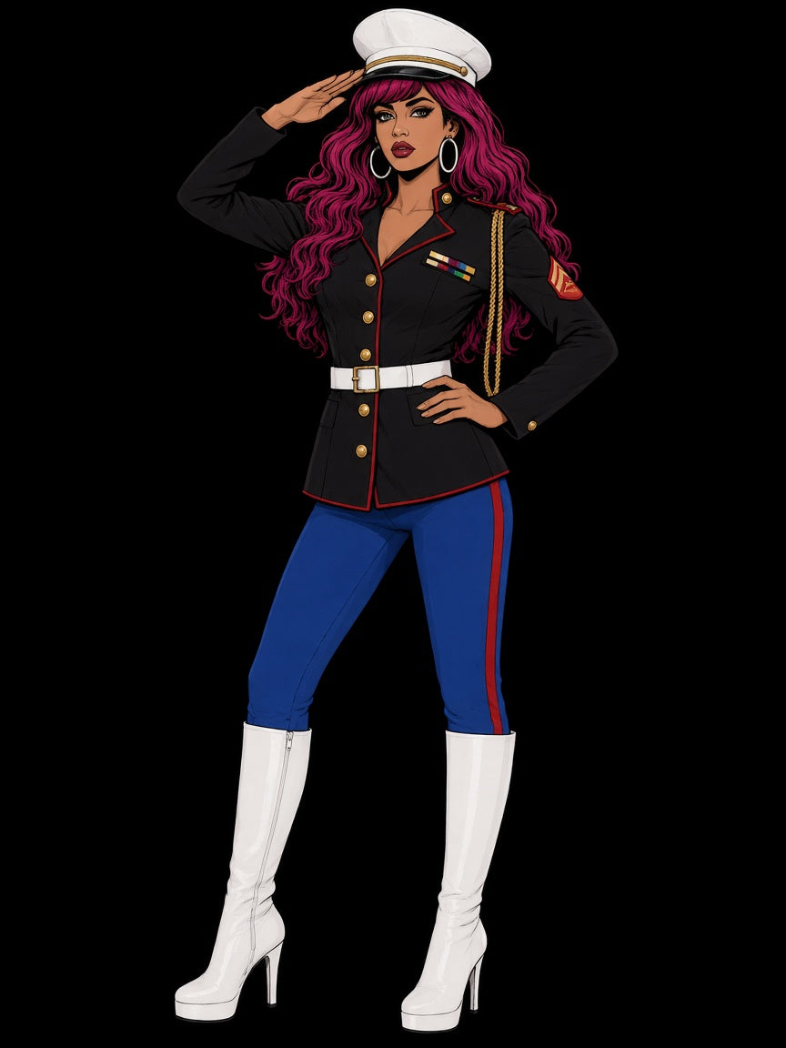 sexy marine corporal