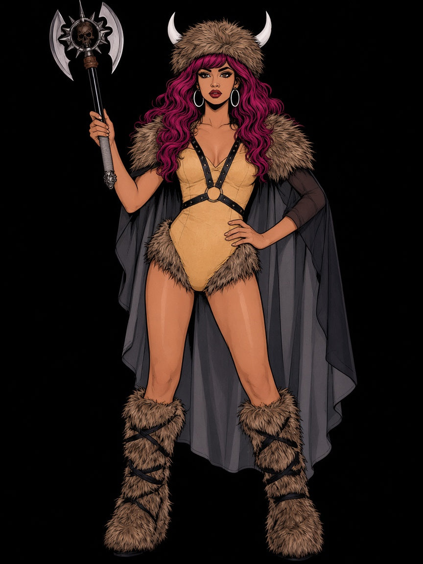 medieval viking costume