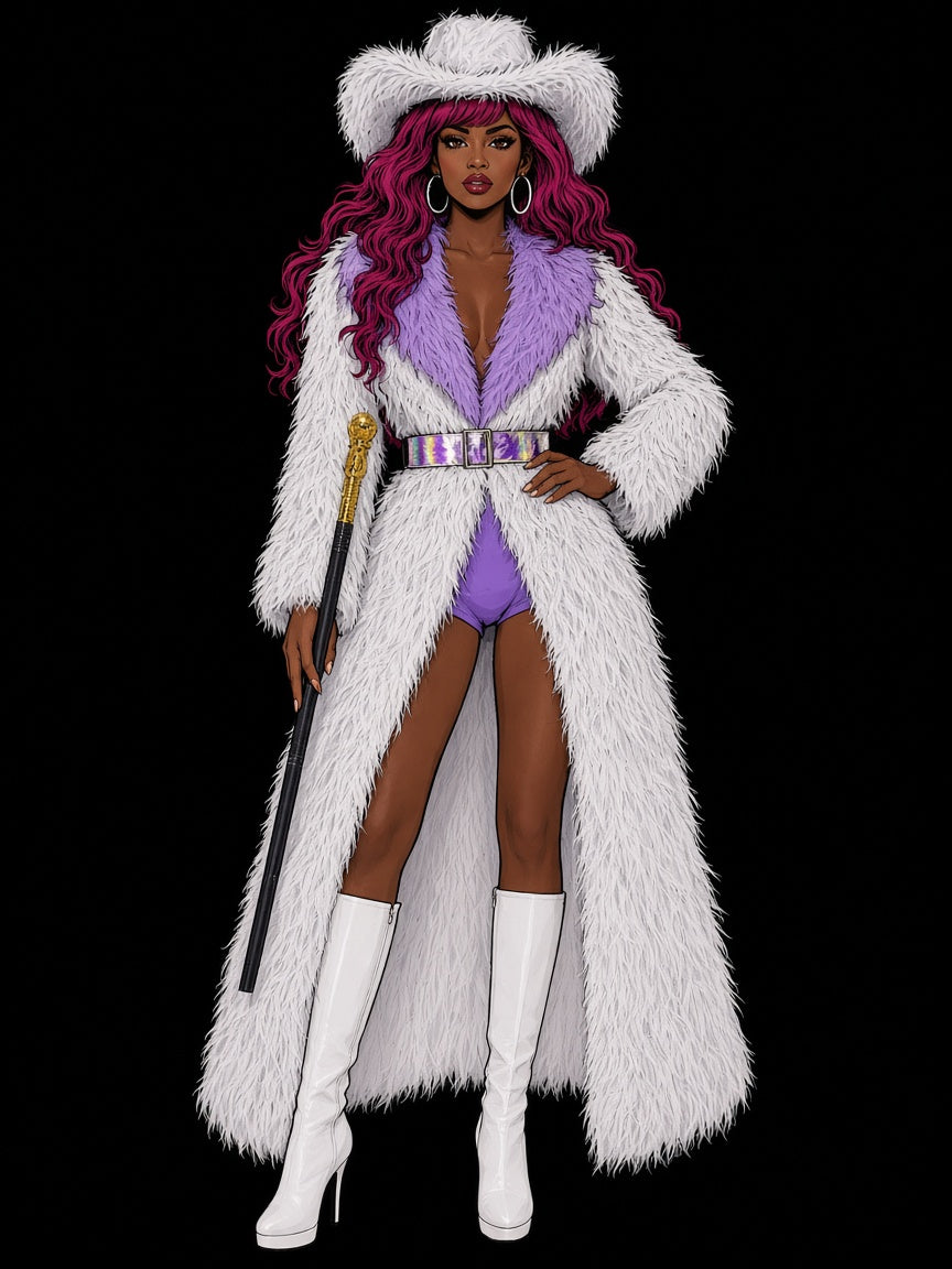 high-roller lady pimp