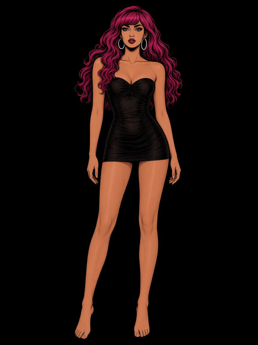 gothicstrappyruchedmeshoverbustcorset