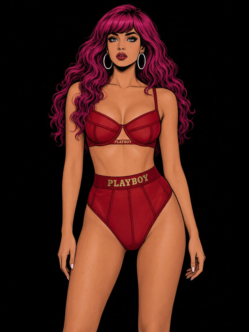 playboy cage 2piece