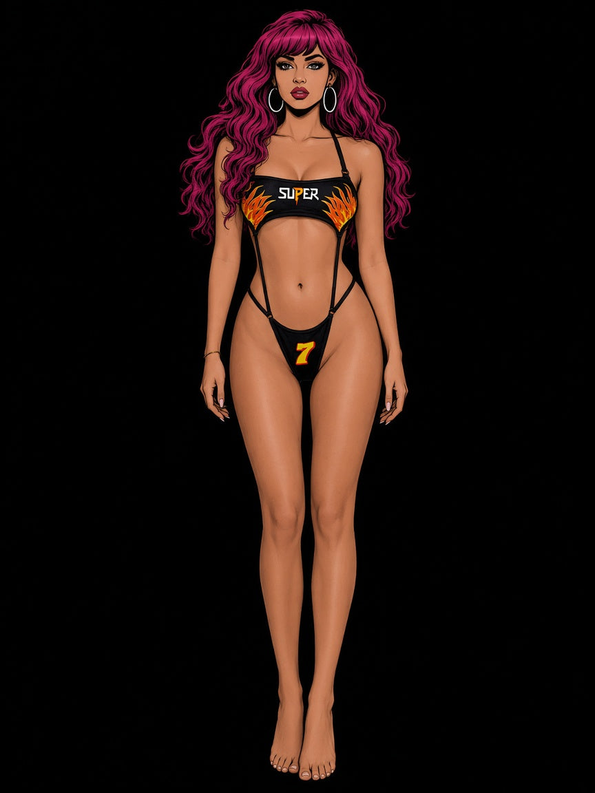 racer print 1pc